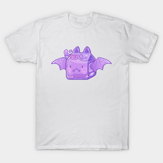 Bat Haunted Juice T-Shirt by Kukoo.Kat